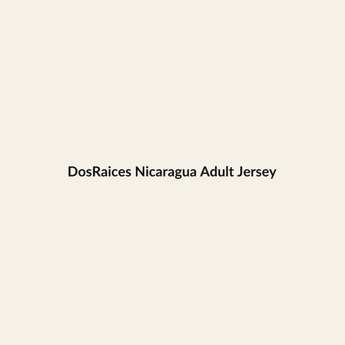 DosRaices Nicaragua Heritage Adult Jersey