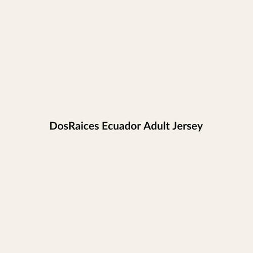 DosRaices Ecuador Heritage Adult Jersey