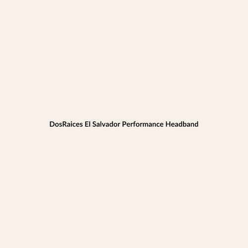 DosRaices El Salvador Performance Headband