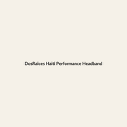 DosRaices Haiti Performance Headband premium Hispanic heritage apparel