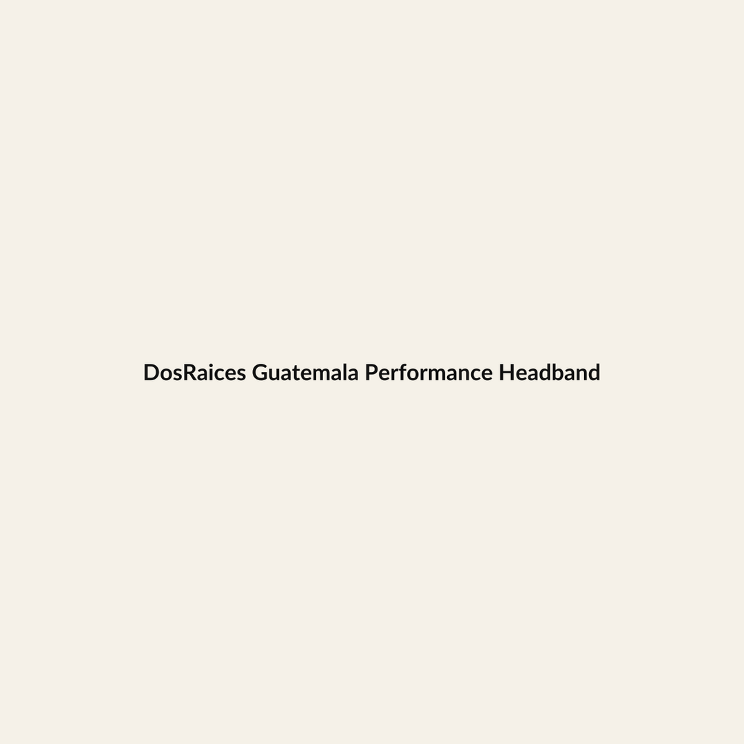 DosRaices Guatemala Performance Headband premium Hispanic heritage apparel