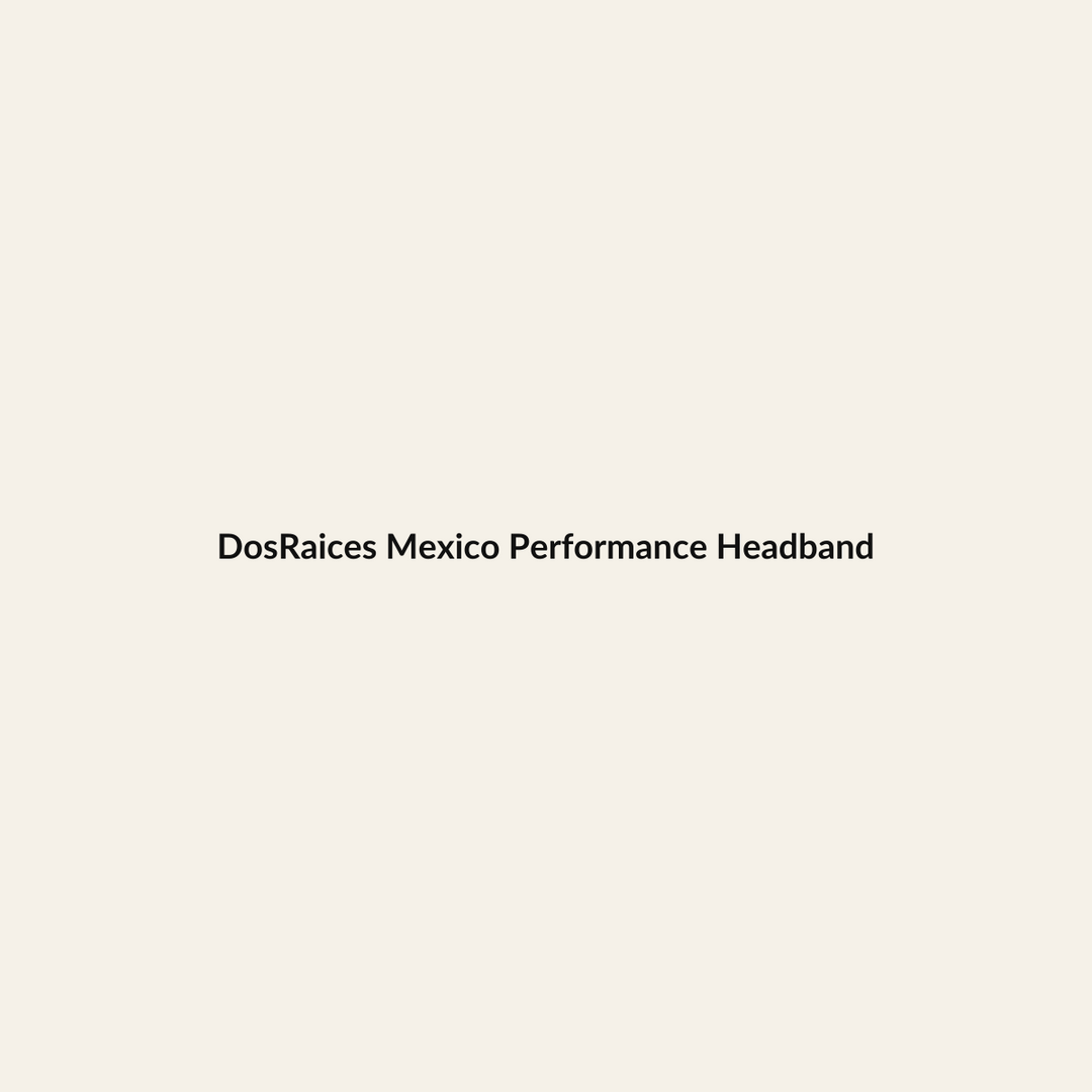 DosRaices Mexico Performance Headband premium Hispanic heritage apparel