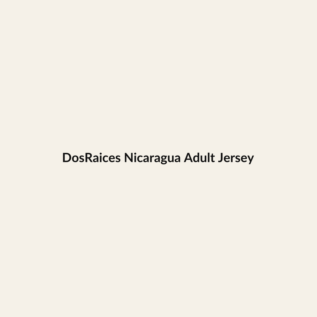 DosRaices Nicaragua Adult Jersey premium Hispanic heritage apparel