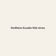 DosRaices Ecuador Kids Jersey premium Hispanic heritage apparel