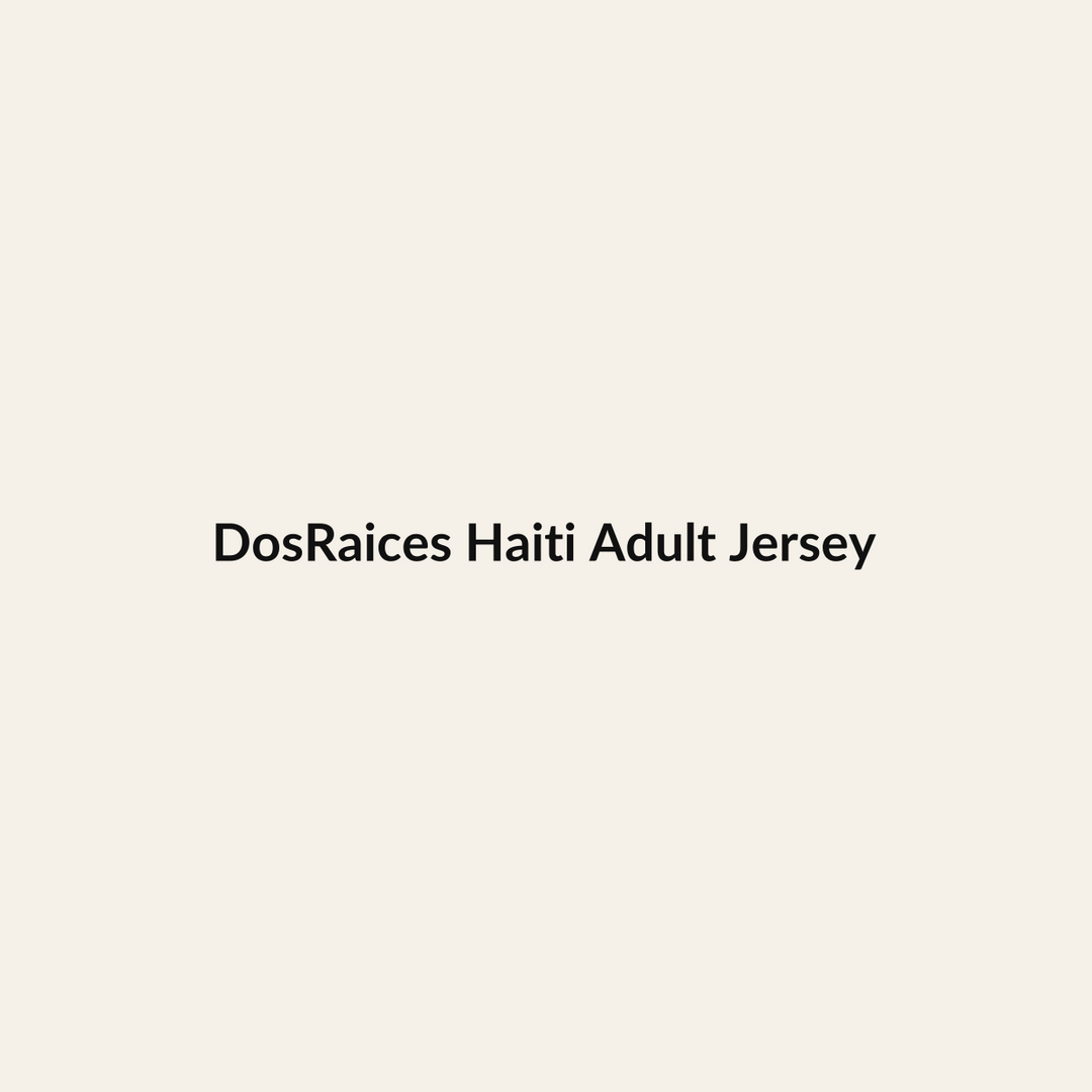 DosRaices Haiti Adult Jersey premium Hispanic heritage apparel