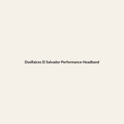 DosRaices El Salvador Performance Headband premium Hispanic heritage apparel