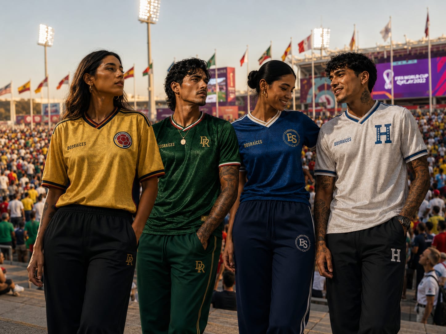 DosRaíces heritage jerseys styled for matchday